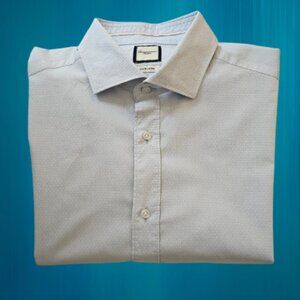 CAMICISSMA TRENDY MEN'S ITALIAN FASHION LONG SLEEVE DRESS SHIRT - SIZE 16 (41)